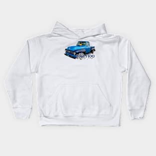 1953 Ford F100 Pickup Truck Kids Hoodie